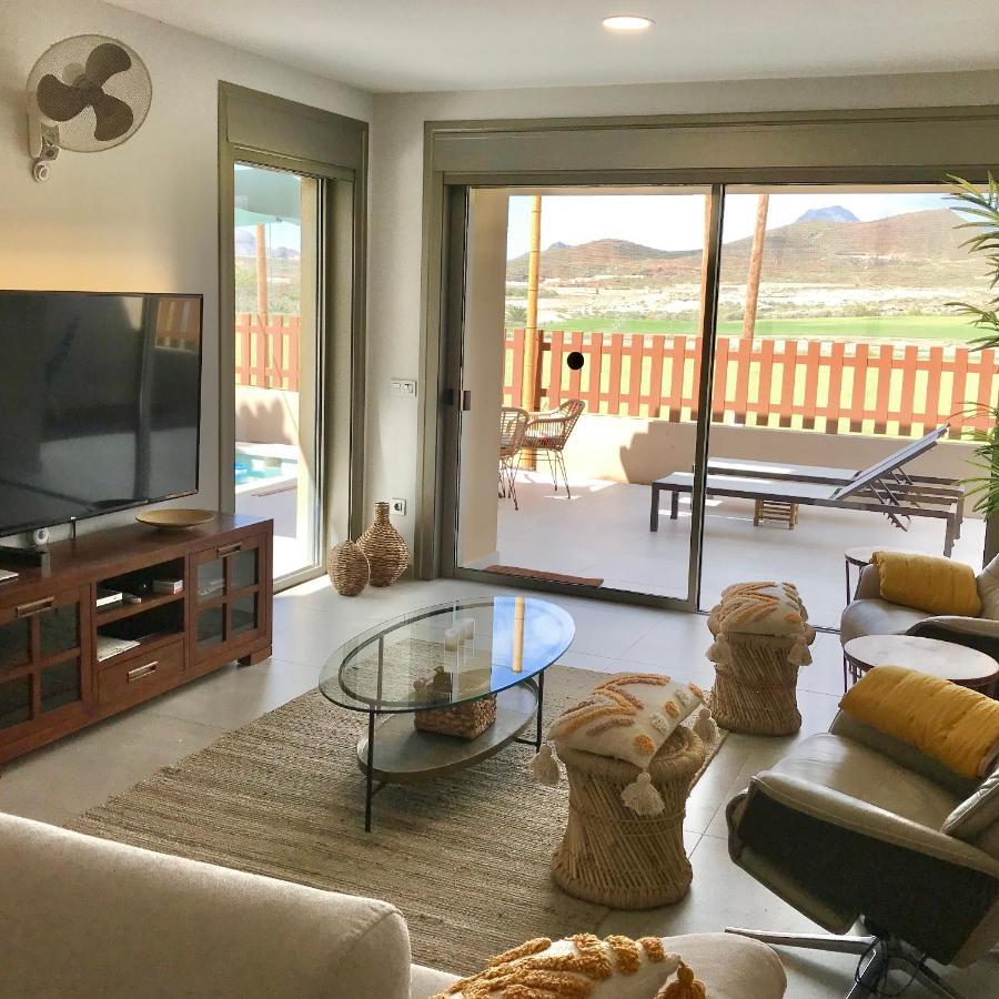 Golf Tenerife South XX Wheel Accessible Shower XX Free Wifi XX Private Pool 30 Degrees XX Two Terraces 30M2X60M2 Xxfree Parking XX Mountain View XX Flatscreen 65 Inch XX San Miguel de Abona Exteriör bild