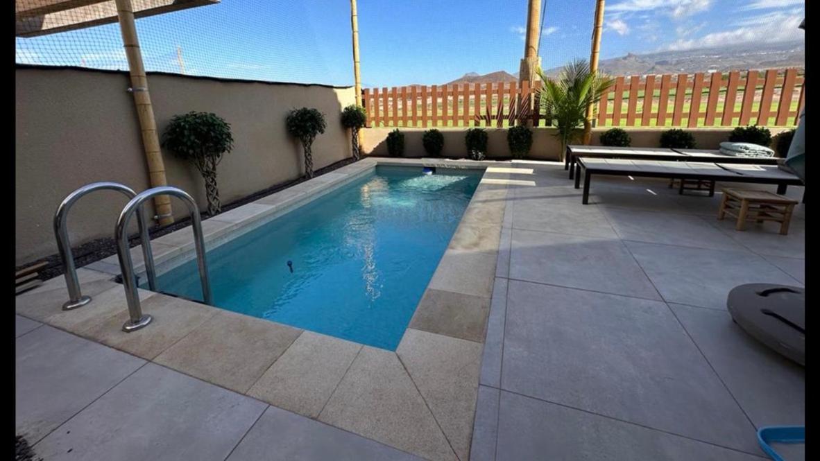 Golf Tenerife South XX Wheel Accessible Shower XX Free Wifi XX Private Pool 30 Degrees XX Two Terraces 30M2X60M2 Xxfree Parking XX Mountain View XX Flatscreen 65 Inch XX San Miguel de Abona Exteriör bild