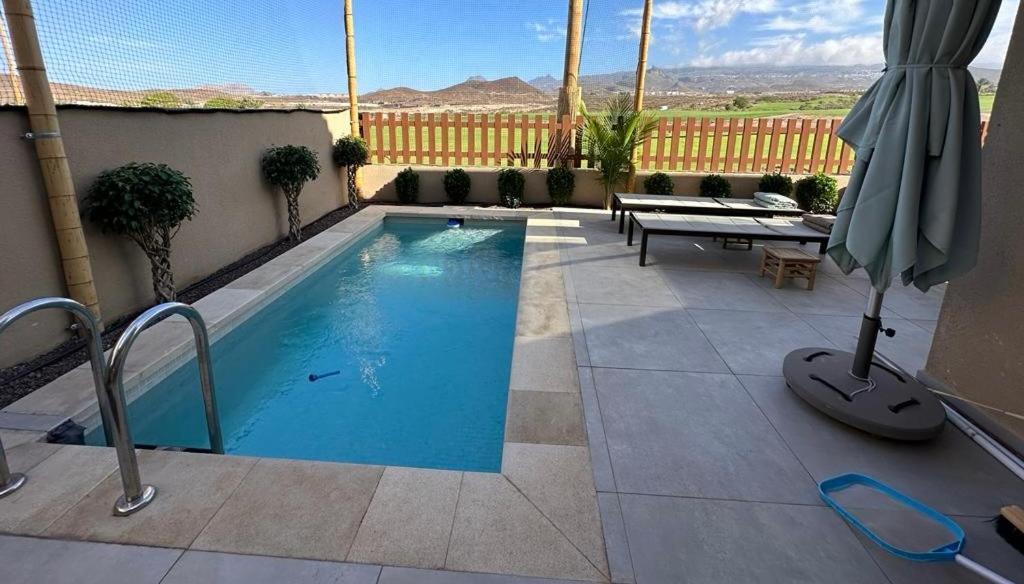 Golf Tenerife South XX Wheel Accessible Shower XX Free Wifi XX Private Pool 30 Degrees XX Two Terraces 30M2X60M2 Xxfree Parking XX Mountain View XX Flatscreen 65 Inch XX San Miguel de Abona Exteriör bild