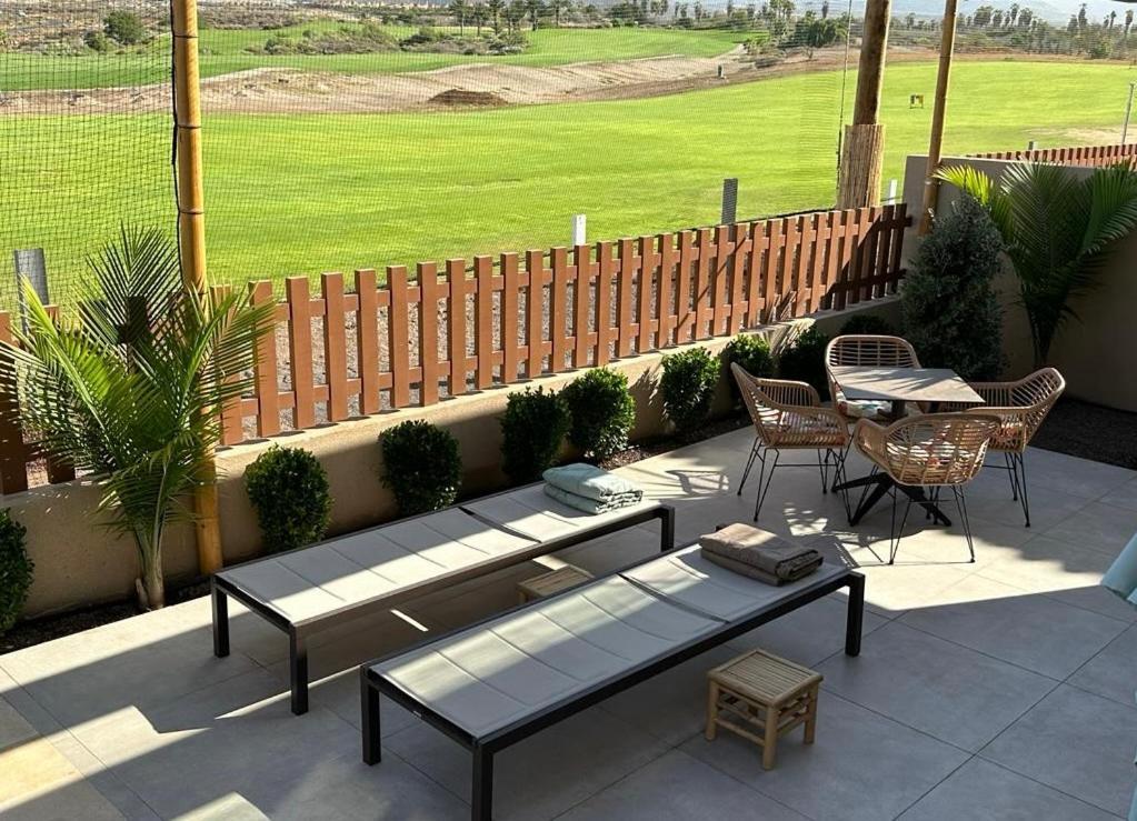 Golf Tenerife South XX Wheel Accessible Shower XX Free Wifi XX Private Pool 30 Degrees XX Two Terraces 30M2X60M2 Xxfree Parking XX Mountain View XX Flatscreen 65 Inch XX San Miguel de Abona Exteriör bild